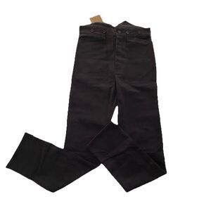 Frontier Classics Mens Black Drifter Trousers Pants Size 36 Reenactment Western
